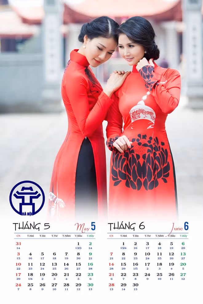 Để có những shoot hình đẹp và thể hiện đúng hồn Việt, hai Hoa hậu quý bà đã rong ruổi ở Hà Nội nhiều ngày để tìm kiếm phong cảnh. Trần Thị Quỳnh được chọn để thể hiện nét xuân thì, ngọt ngào và rạng rỡ của một Hà Nội hôm nay, còn Hoa hậu Sonya Sương Đặng gắn với vẻ trầm mặc, cổ kính. Hoa hậu Trần Thị Quỳnh chụp ảnh lịch về Hà Nội