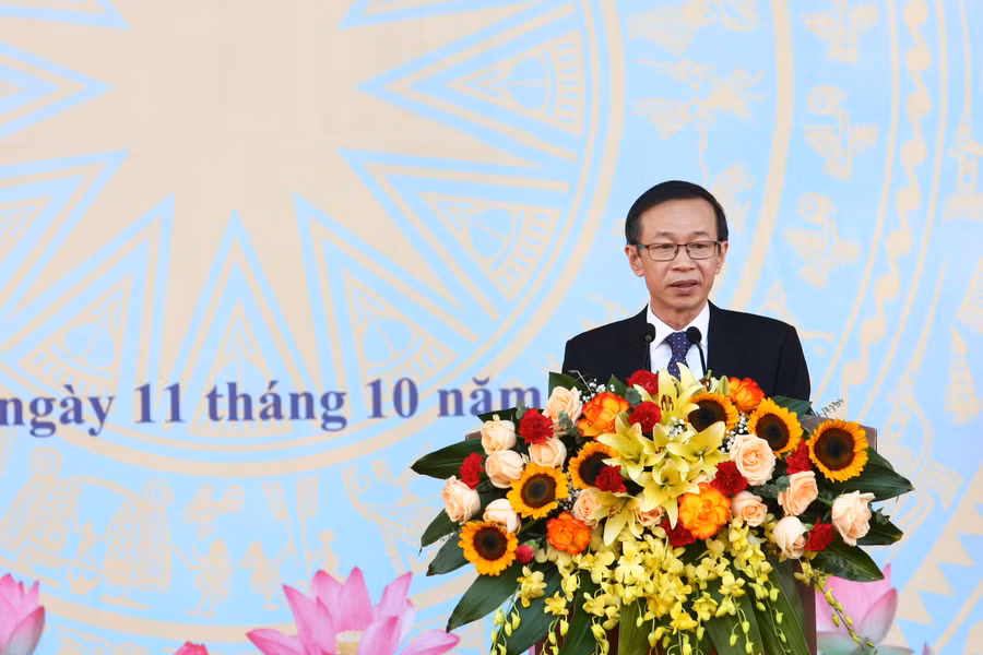 GS.TS Nguyễn Văn Minh, Hiệu trưởng Trường ĐH Sư phạm Hà Nội.
