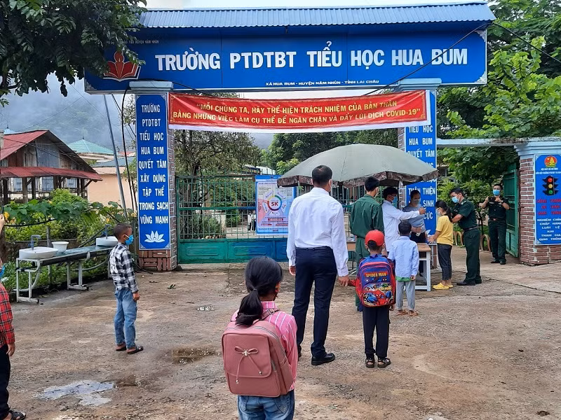Trường Tiểu học Hua Bum, huyện Nậm Nhùn.
