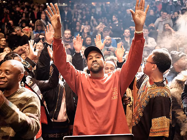 Rapper Kanye West.