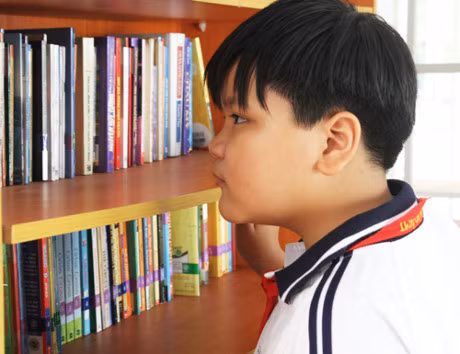 Cau be 12 tuoi o Sai Gon gianh 5 huy chuong vang mon Toan - Anh 2