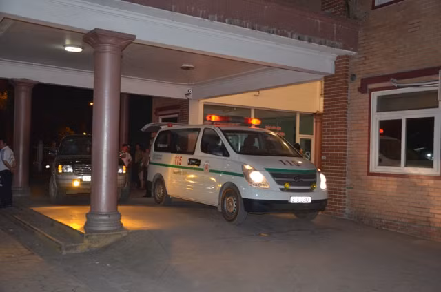 Sau tai nạn 9 người bị thương được người dân đưa đi cấp cứu DSC_7657