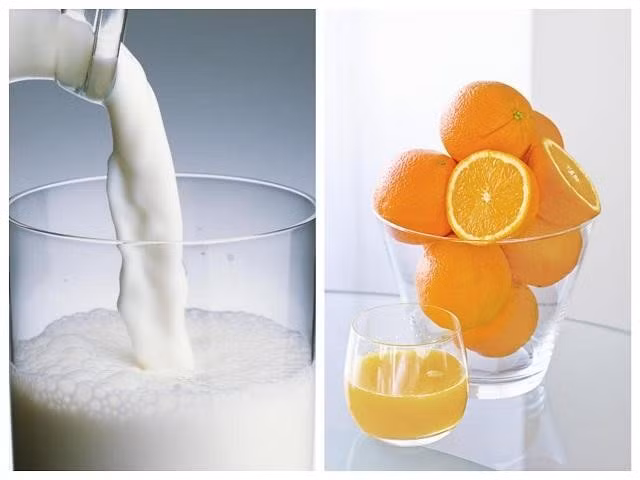 Những thực phẩm kỵ nhau