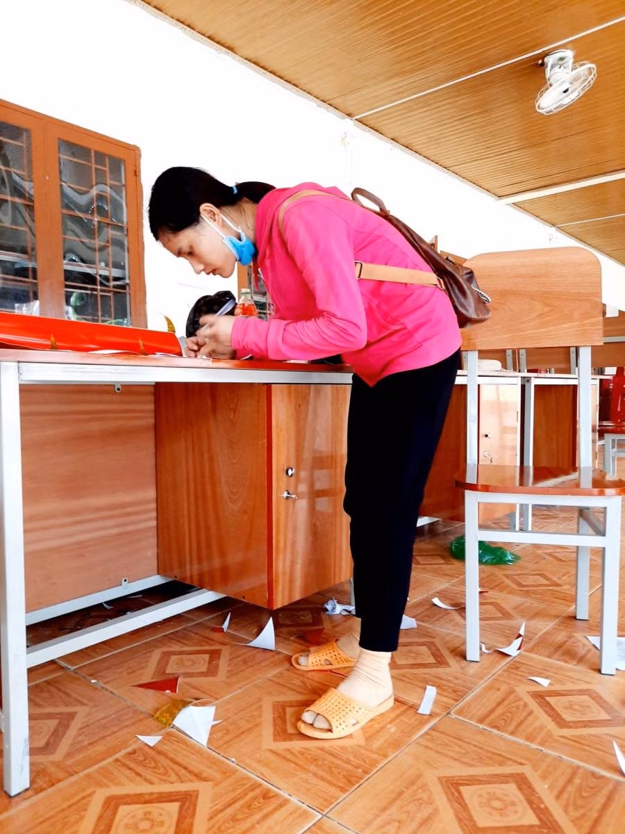 Cô Trà Thị Thu cho biết năm học 2020 - 2021 này sẽ là một trải nghiệm mới với nhiều thử thách cho bản thân