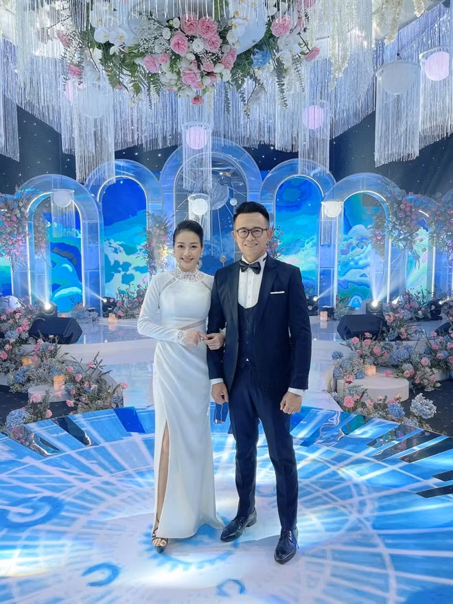 Cặp đôi MC của lễ cưới Phan Thành - Primmy Trương.