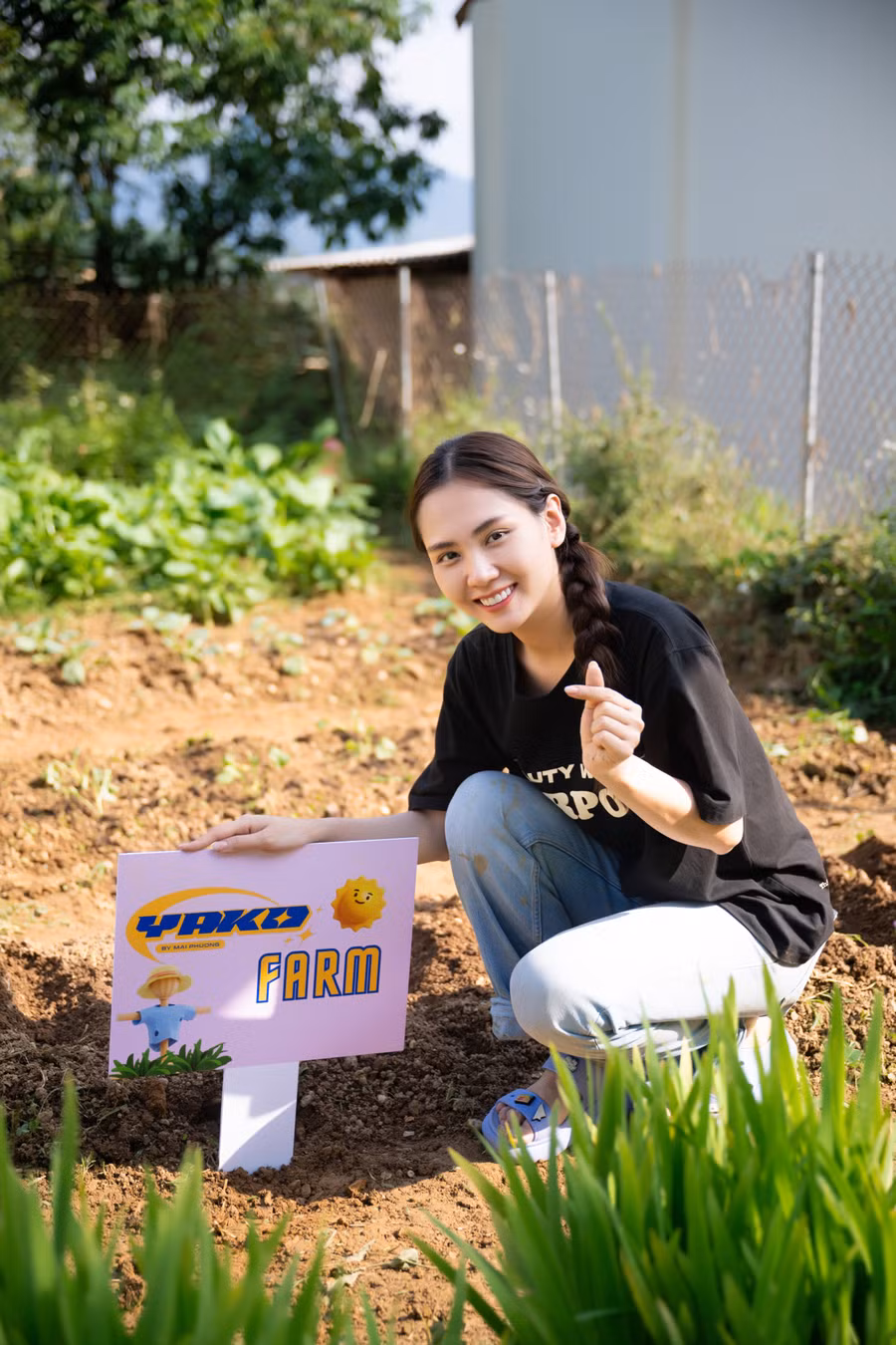 Nàng Hậu cho biết, Yako Farm sẽ là công trình tiếp theo được nàng Hậu tập trung xây dựng cho nhiều tỉnh thành trên khắp cả nước.