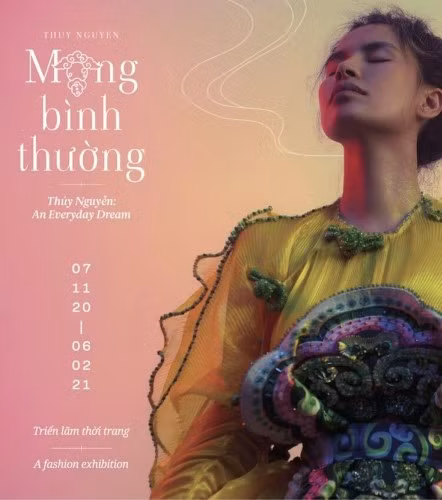 Là họa sĩ nhưng Thủy Nguyễn yêu thích thời trang và viết tiếp giấc mơ về thời trang Việt.
