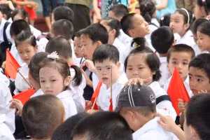 Khai giảng của trẻ khuyết tật Khai giảng của trẻ khuyết tật