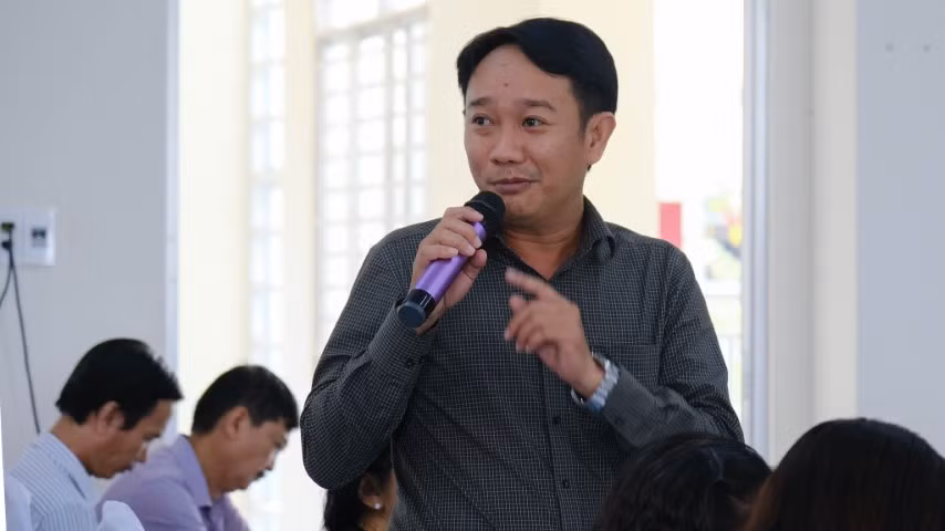 Ông Nguyễn Hữu Nghĩa, Phó Trưởng phòng GD Trung học (Sở GD&amp;ĐT TP Cần Thơ). Ảnh: NVCC