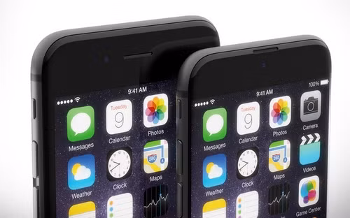 Ngoài hình ảnh iPhone 7 với thiết kế cạnh trên màn hình siêu mảnh còn có cả hình ảnh đồ họa cho thấy iPhone 7 vẫn sử dụng thiết kế khung viền màn hình giống iPhone 6 ở phần đỉnh máy. Ngoài hình ảnh iPhone 7 với thiết kế cạnh trên màn hình siêu mảnh còn có cả hình ảnh đồ họa cho thấy iPhone 7 vẫn sử dụng thiết kế khung viền màn hình giống iPhone 6 ở phần đỉnh máy.