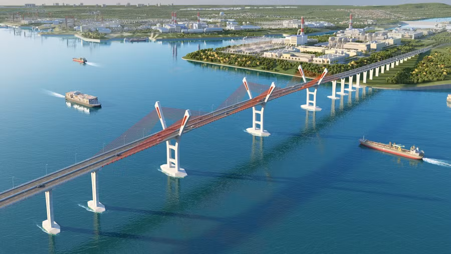 Phối cảnh cầu bến Rừng