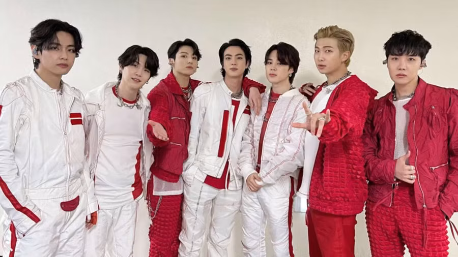 Nhóm nhạc BTS.