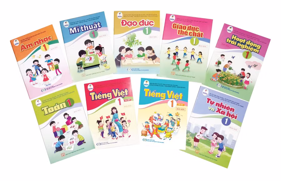 Sách giáo khoa Cánh Diều lớp 1.