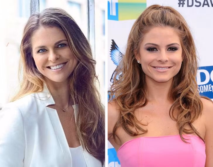 Công chúa Madeleine và người dẫn chương trình Maria Menounos.