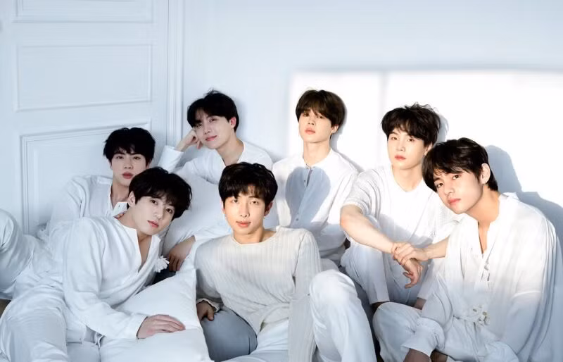 Nhóm nhạc BTS.