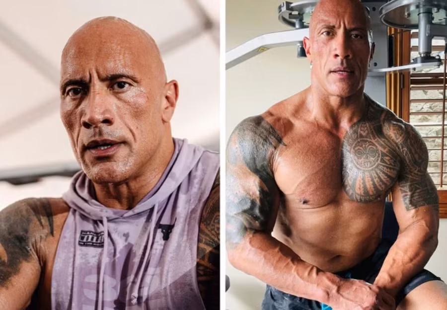Diễn viên điện ảnh, nhà sản xuất Dwayne Johnson - 51 tuổi.