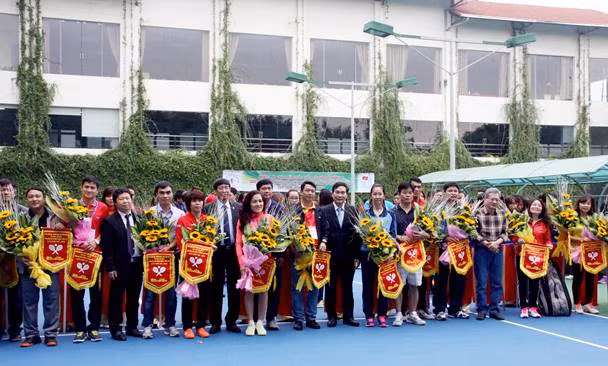 Khai mạc giải quần vợt “Người giáo viên nhân dân” toàn quốc lần thứ VII