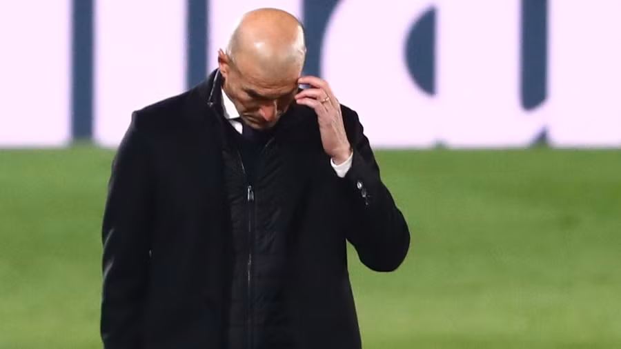 Chiến lược gia Zidane đang đối diện với áp lực lớn tại Real Madrid.