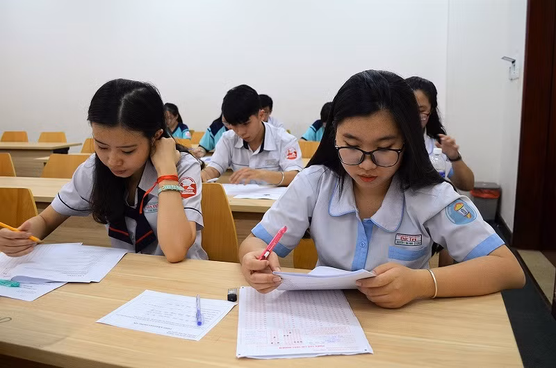 Bộ GD&amp;ĐT đã ra mẫu giấy đăng ký dự thi thống nhất.