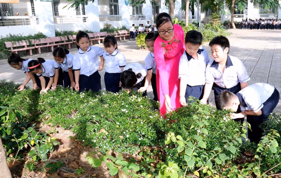 Tại thành phố Biên Hòa, tỷ lệ học bán trú chỉ đạt 21%.