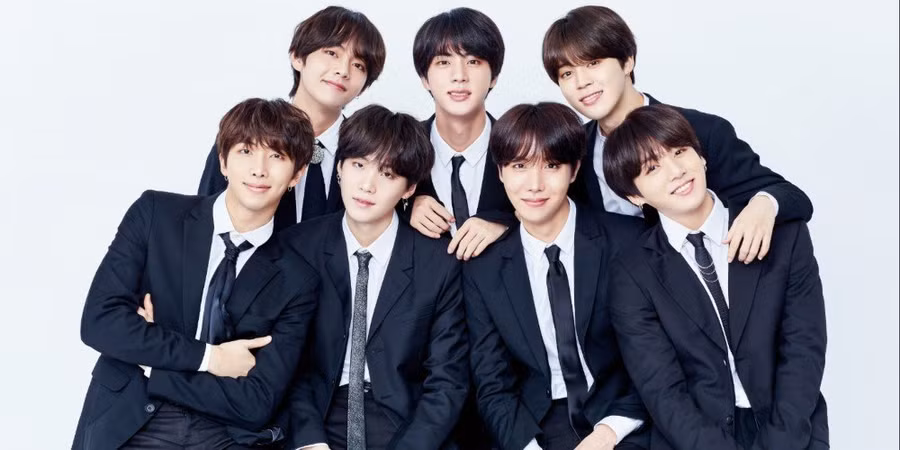 Nhóm nhạc BTS.
