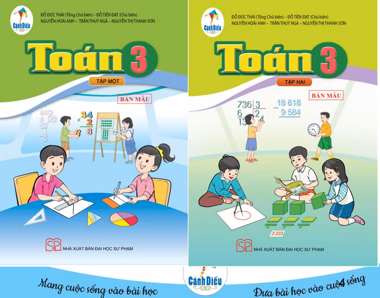 Cấu trúc nội dung sách giáo khoa Toán 3 bộ Cánh Diều được đổi mới theo hướng tinh giản, thiết thực ảnh 1