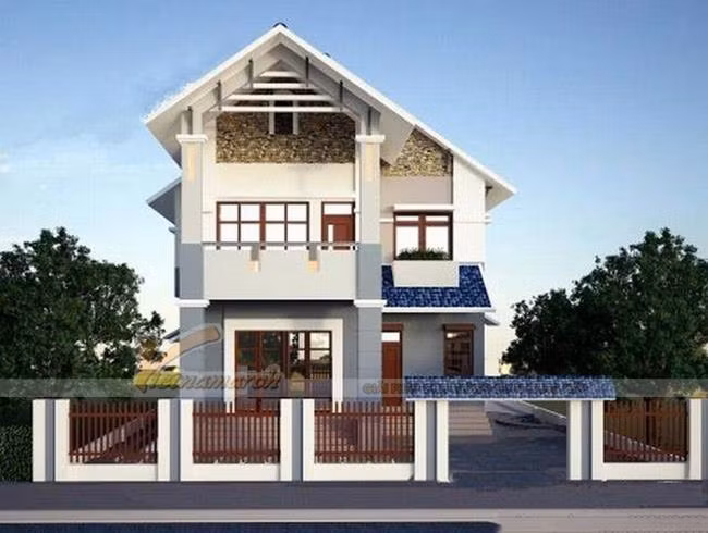 10 mẫu biệt thự 2 tầng 700 triệu đồng đẹp hút mắt ảnh 8