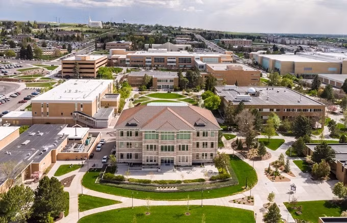 Khuôn viên Đại học Brigham Young tại Idaho, Mỹ. Ảnh: East Idaho News.