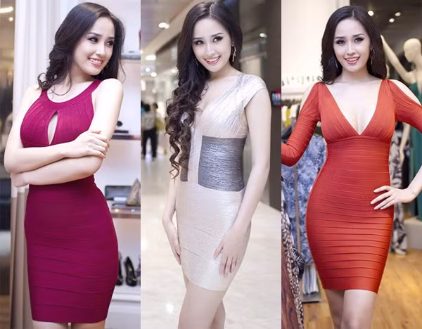Mai Phương Thúy khoe dáng chuẩn với váy bó sát bắt mắt