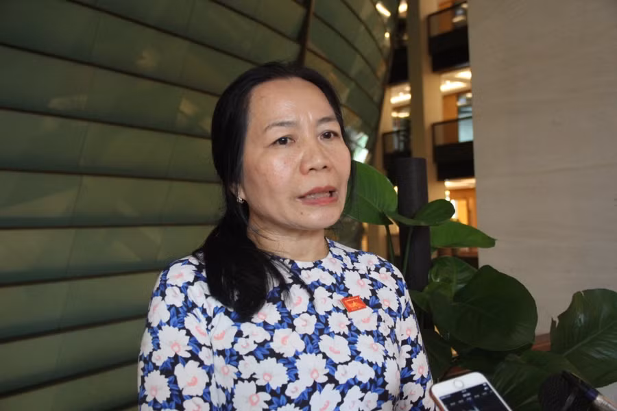 Đại biểu Tăng Thị Ngọc Mai. Ảnh: TG Đại biểu Tăng Thị Ngọc Mai. Ảnh: TG