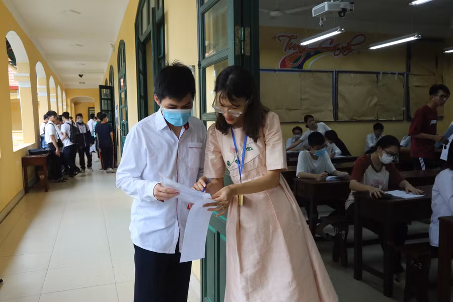 Các khâu trong quá trình làm thi được Hội đồng thi 03- Sở GD&amp;ĐT Hải Phòng thực hiện nghiêm túc.