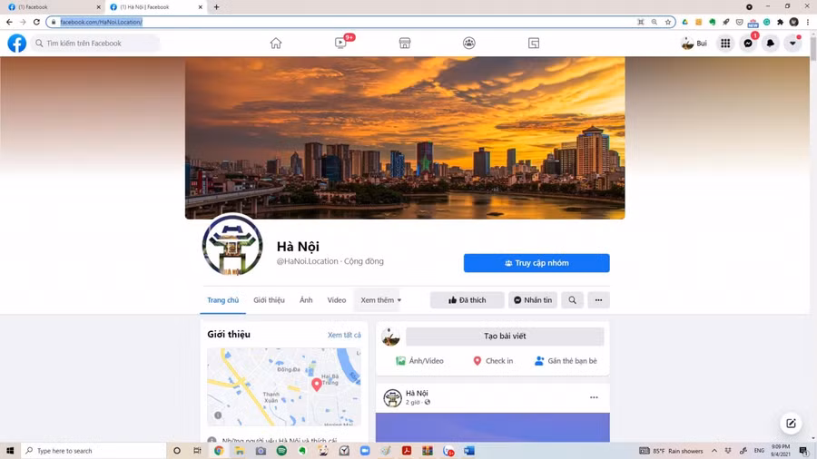 1. https://www.facebook.com/HaNoi.Location/