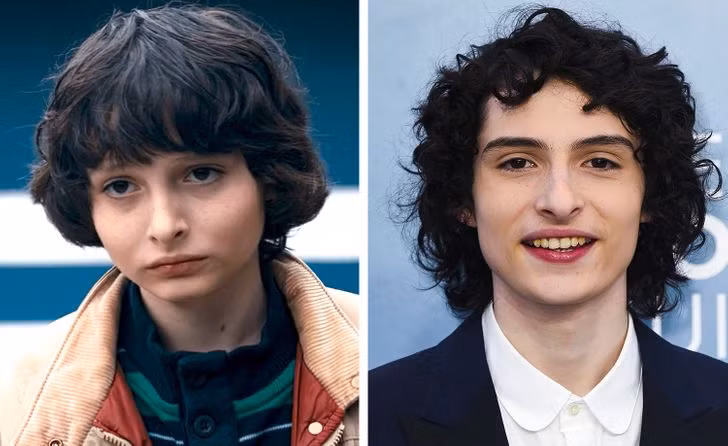 Finn Wolfhard: Năm nay 18 tuổi. Finn đã có nhiều vai diễn nổi tiếng từ khi còn nhỏ. Năm 2016, Finn nổi tiếng khi đóng vai Mike Wheeler trong "Stranger Things". Sau đó, nam diễn viên xuất hiện trong bộ phim kinh dị "It", trong vai Richie Tozier, và gần đây nam diễn viên góp mặt trong bộ phim truyền hình "The Goldfinch".
