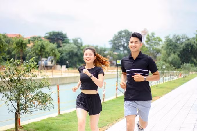 Công viên Hồ Mắt Rồng, nơi lý tưởng cho ngày mới năng động