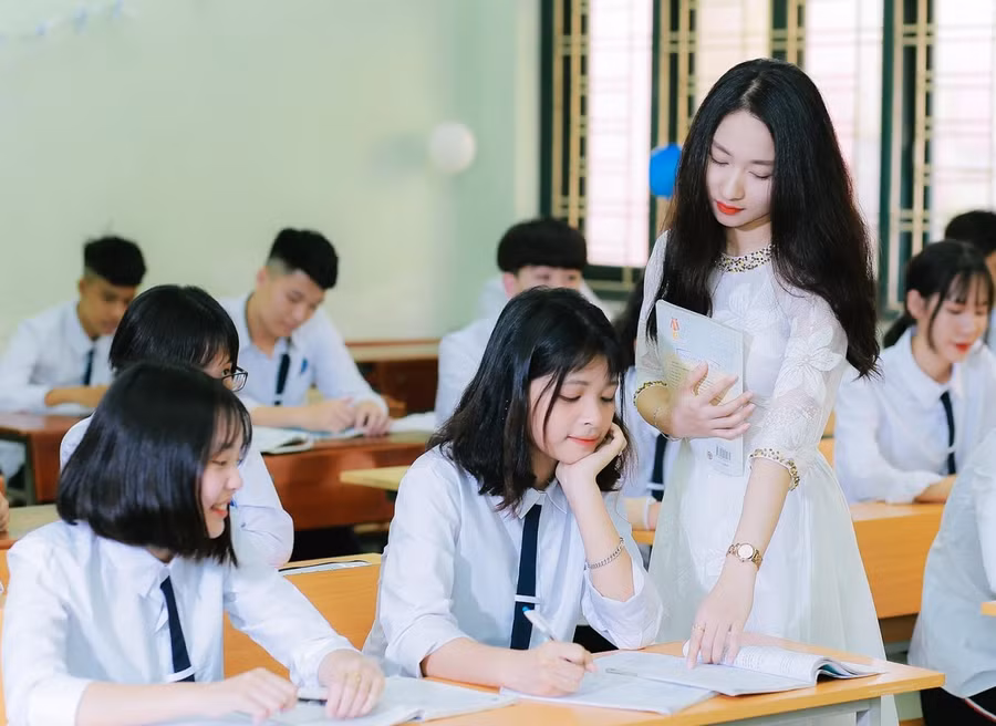 Chính sách hỗ trợ theo kết quả học tập sẽ tạo động lực cho sinh viên sư phạm và nâng cao chất lượng. Ảnh: INT