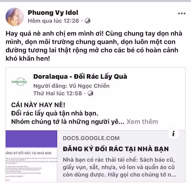 Dự án được lan toả nhanh thông qua cộng đồng mạng.Ảnh minh hoạ Dự án được lan toả nhanh thông qua cộng đồng mạng.Ảnh minh hoạ