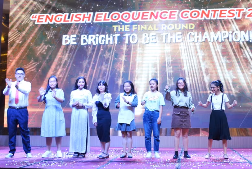 Cà Mau: 8 thí sinh vào chung kết cuộc thi Hùng biện Tiếng Anh