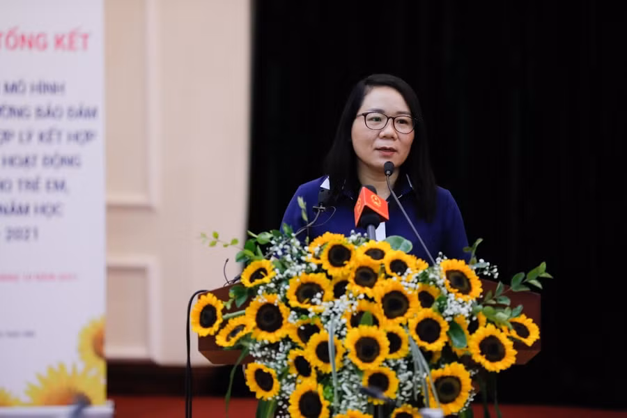 Phó Giáo sư, Tiến sĩ Trương Tuyết Mai, Phó Viện trưởng Viện Dinh dưỡng Quốc gia (Ảnh Q.M)