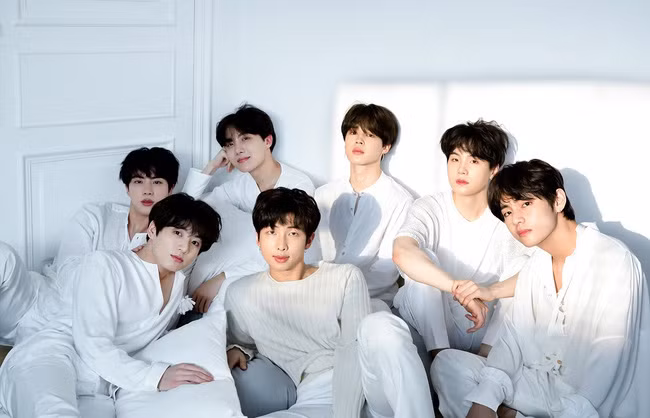 Nhóm nhạc BTS.