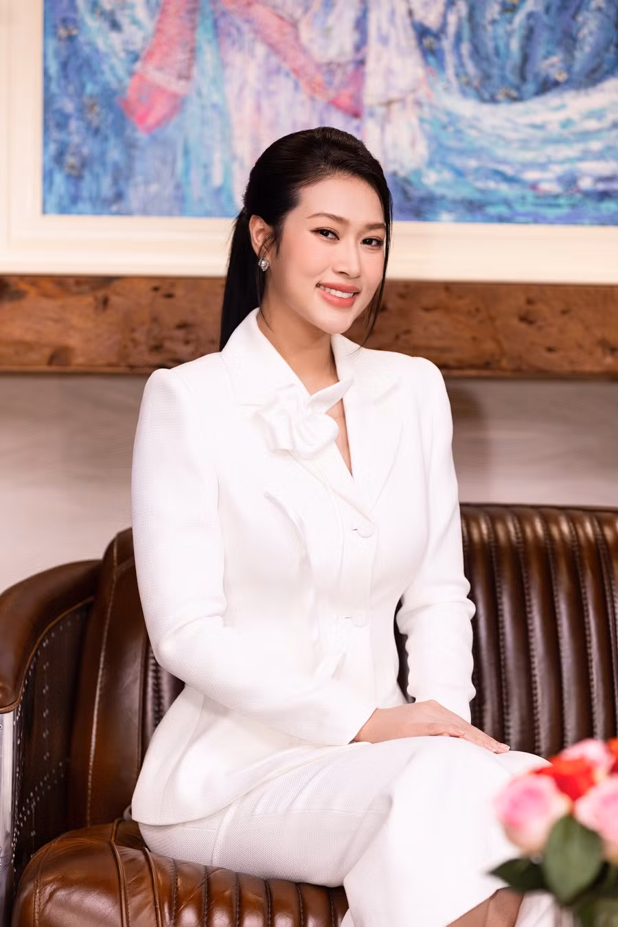 Hoa hậu Đoàn Thiên Ân.