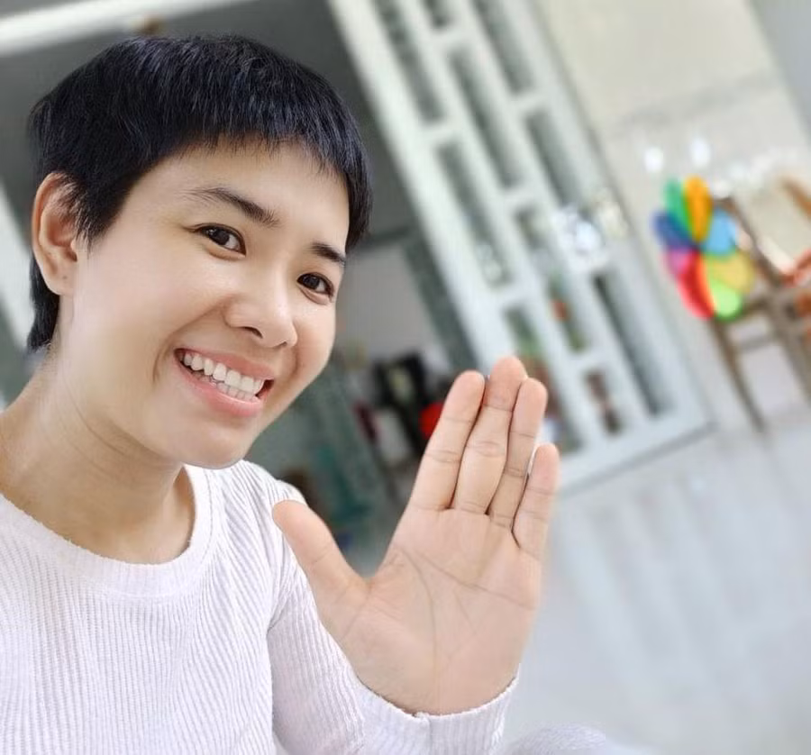 Chị Nguyễn Thị Kim Phượng, Giám đốc trung tâm. Chị Nguyễn Thị Kim Phượng, Giám đốc trung tâm.