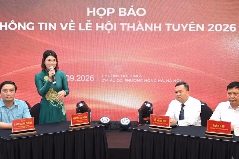  Ban tổ chức thông tin về Lễ hội Thành Tuyên 2026.