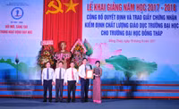ĐH Đồng Tháp: Khai giảng năm học mới và đạt chuẩn kiểm định chất lượng cơ sở giáo dục ảnh 3