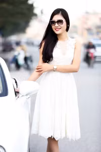Ngỡ ngàng vẻ đẹp tinh khôi của top 5 Hoa hậu Kiều Anh ảnh 3