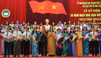 Ngành GD&ĐT TP Cần Thơ kỷ niệm ngày Nhà giáo Việt Nam ảnh 6