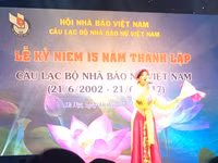 Câu lạc bộ Nhà báo nữ Việt Nam mừng tuổi “trăng rằm” sung sức ảnh 1 Câu lạc bộ Nhà báo nữ Việt Nam mừng tuổi “trăng rằm” sung sức ảnh 1