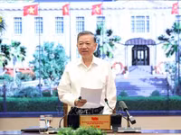 Tổng Bí thư, Chủ tịch nước Tô Lâm phát biểu chỉ đạo. Ảnh: Thống Nhất/TTXVN