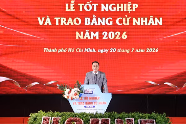 Lễ tốt nghiệp và trao bằng cử nhân năm 2026 của Trường Đại học Sư phạm Thành phố Hồ Chí Minh. Ảnh tư liệu.