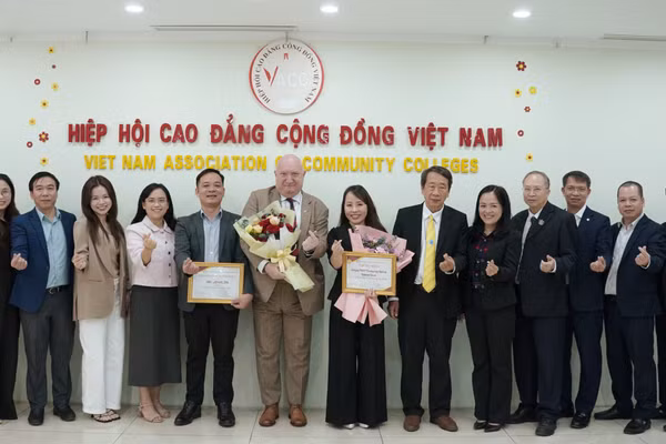 Đại hội lần thứ V Hiệp hội Cao đẳng cộng đồng Việt Nam diễn ra tại ĐH Trà Vinh vào ngày 18/6.