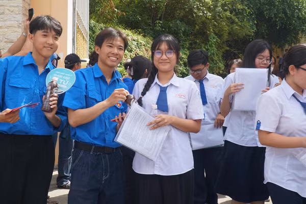 Thí sinh Cần Thơ trong Kỳ thi tốt nghiệp THPT 2026.